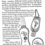 Ultra Screen MD Sunblock on People’s Tonight – March 25, 2012